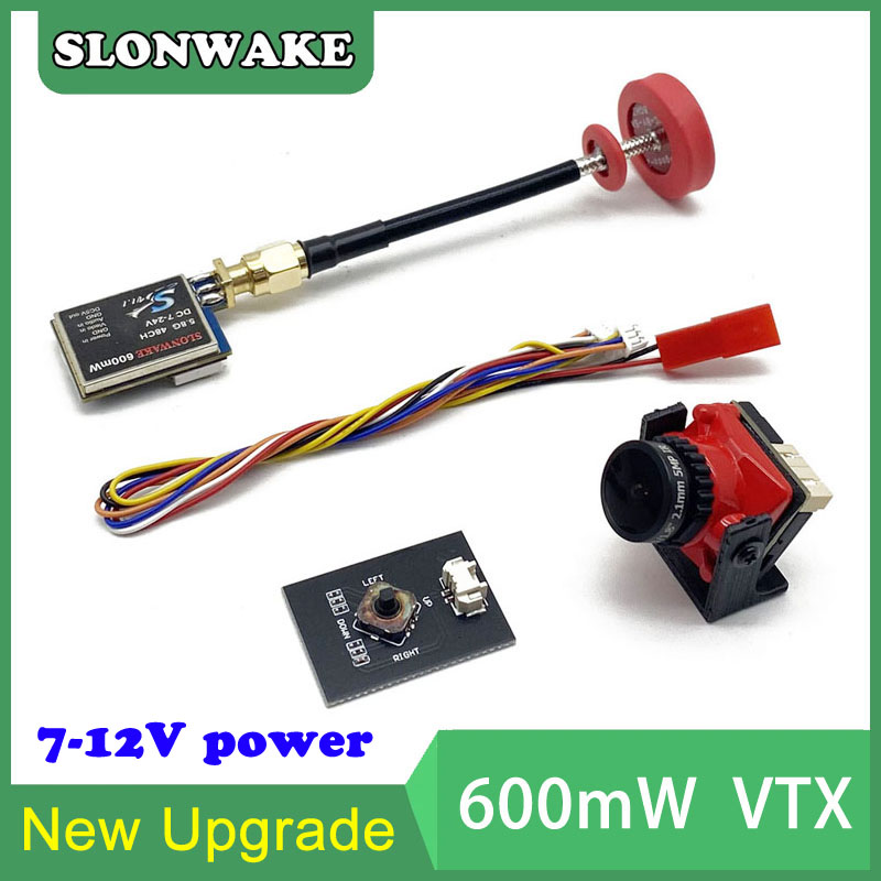Fpv Drone Transmitter - 5.8G 48CH 600 mW ayarlanabilir VTX-CAM