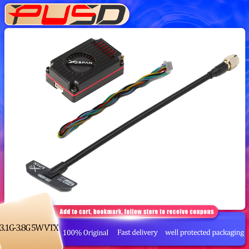 Fpv Drone Quadcopter - Rushfpv Rush FPV XSPAN 3.1G-3.8G 5W