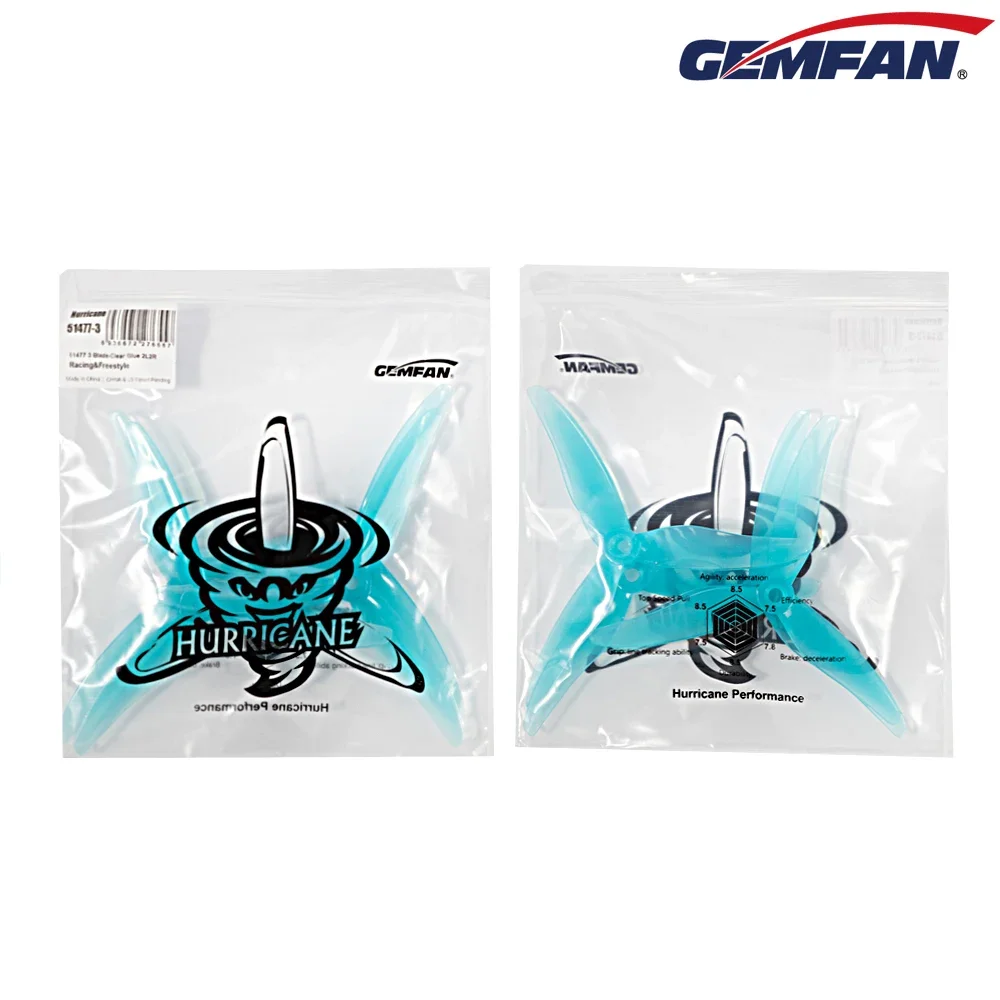 Fpv Drone Propeller - 10 çift (10CW + 10CCW) Gemfan