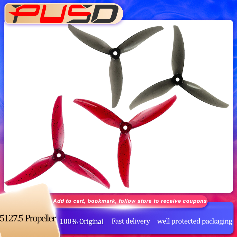Fpv Drone Propeller - Gemfan Proxy 5127.5 10 Çift 10CW+10CCW
