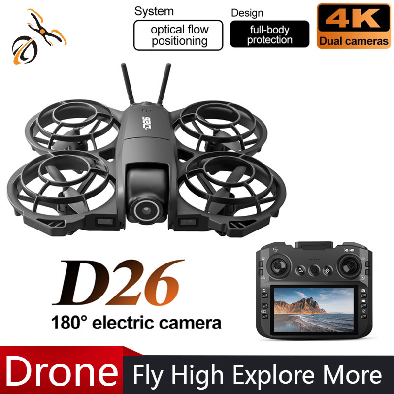 Fpv Drone Charger - D26 Drone 4K Hava Çekimi HD