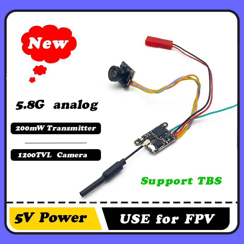 Fpv Drone Frame - SLONWAKE 5.8G 1200TVL FPV Kamera VTX