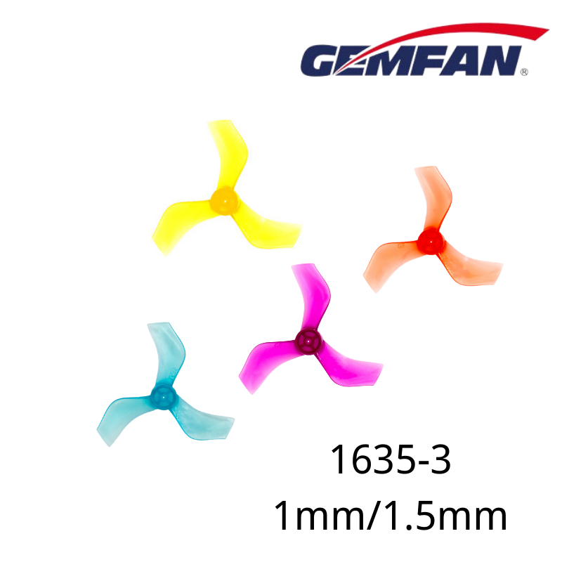 Fpv Drone Propeller - Gemfan 1635 40mm 3-Blade Pervane 8