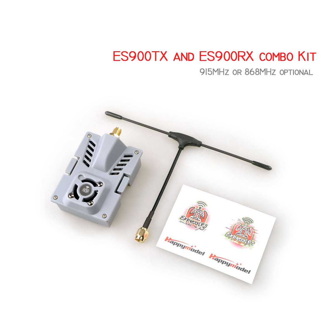 Fpv Drone Motor - Happymodel RC ELRS Mikro ES900RX（Alıcı）ES900TX（Modül）Combo Kit