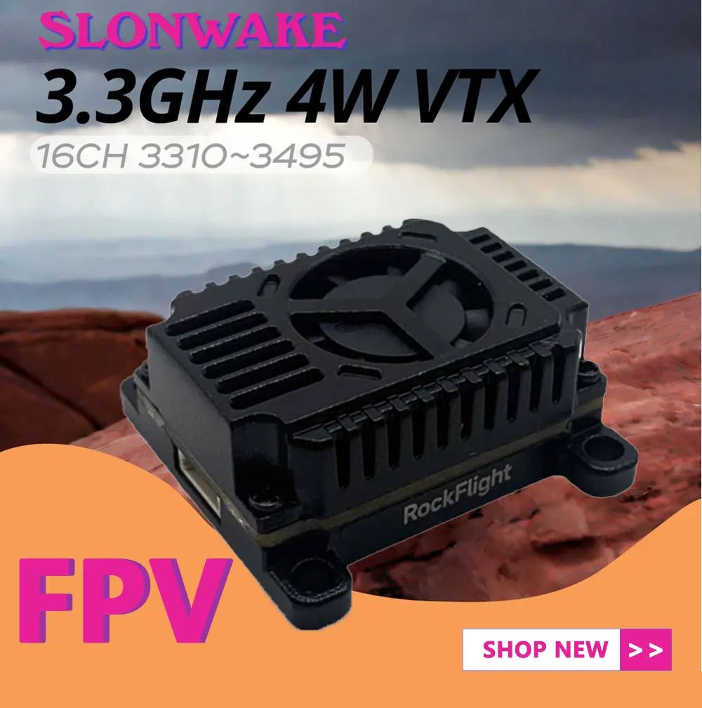 SLONWAKE FPV 3.3G 16CH 4000mW  - Fpv Drone Transmitter incelemesi ve fiyatı