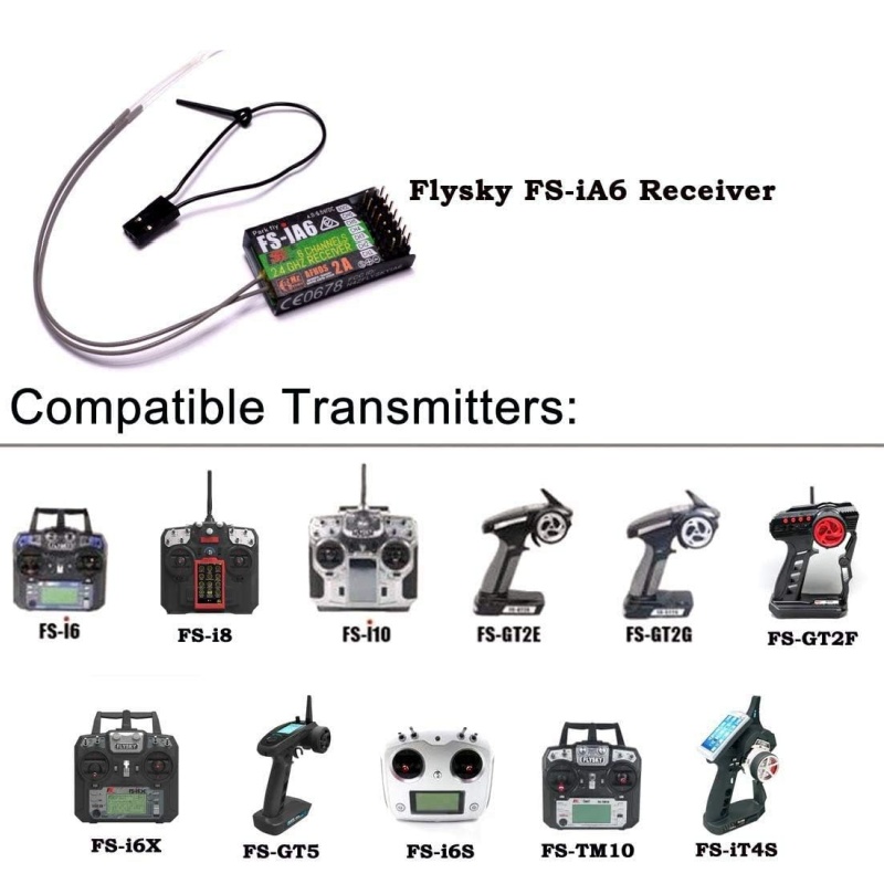 Flysky FS-IA6 Alıcı 6CH Çift A - Fpv Drone Antenna incelemesi ve fiyatı
