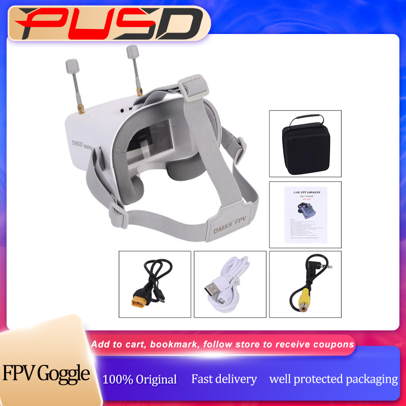 Orijinal 008D PRO Beyaz FPV Gö - Fpv Drone Goggles incelemesi ve fiyatı