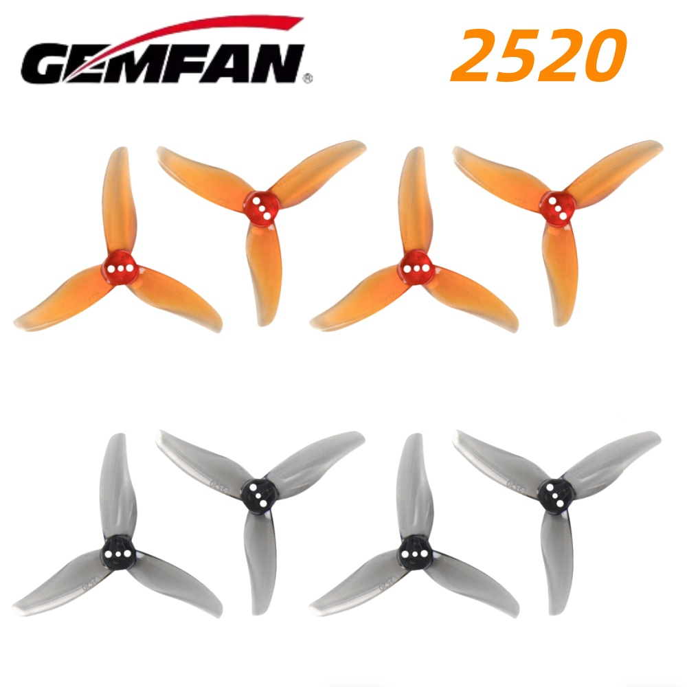 4 çift Gemfan Hurricane 2520 2 - Fpv Drone Propeller incelemesi ve fiyatı