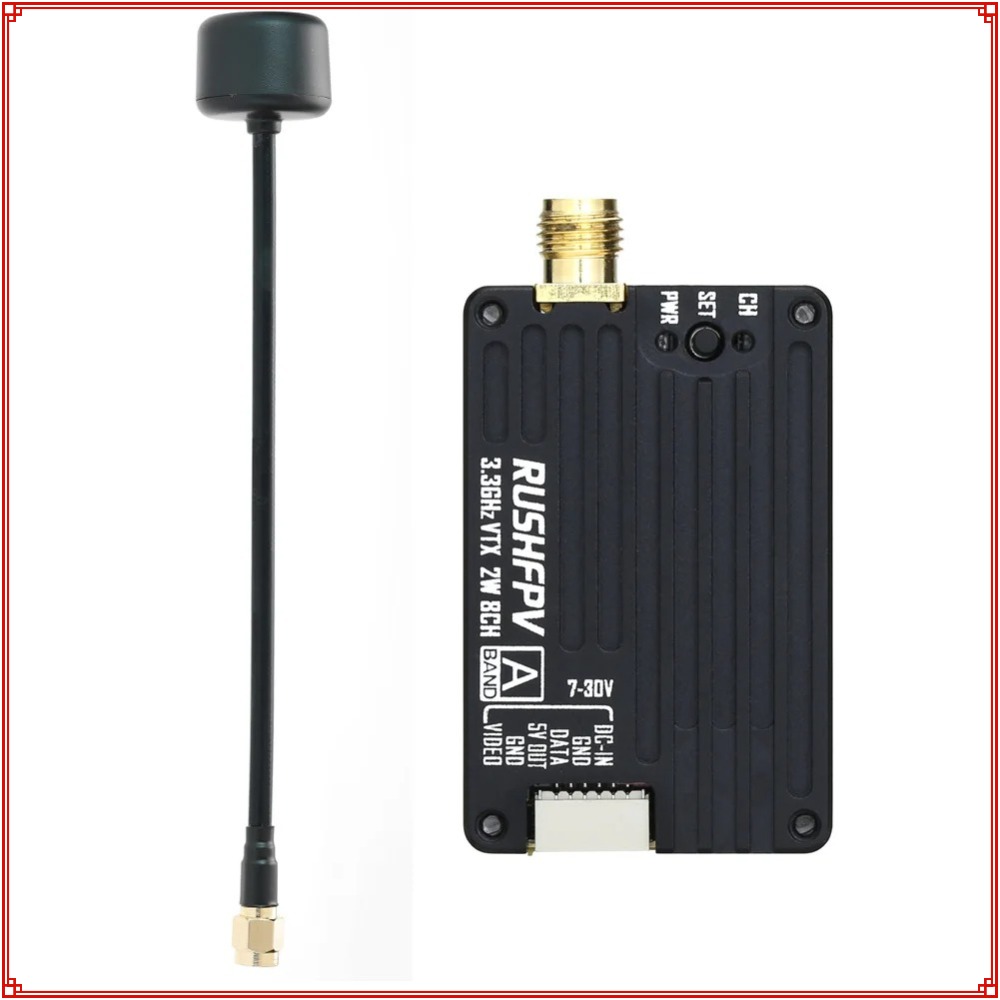 2026 Yeni RUSHFPV 3.3G 2W VTX  - Fpv Drone Transmitter incelemesi ve fiyatı