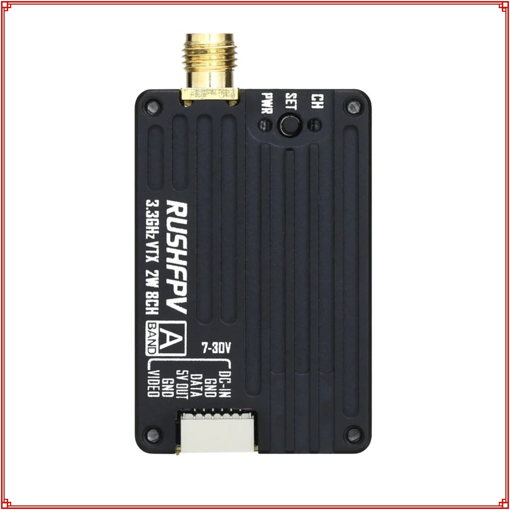 2026 Yeni RUSHFPV 3.3G 2W VTX  - Fpv Drone Transmitter incelemesi ve fiyatı