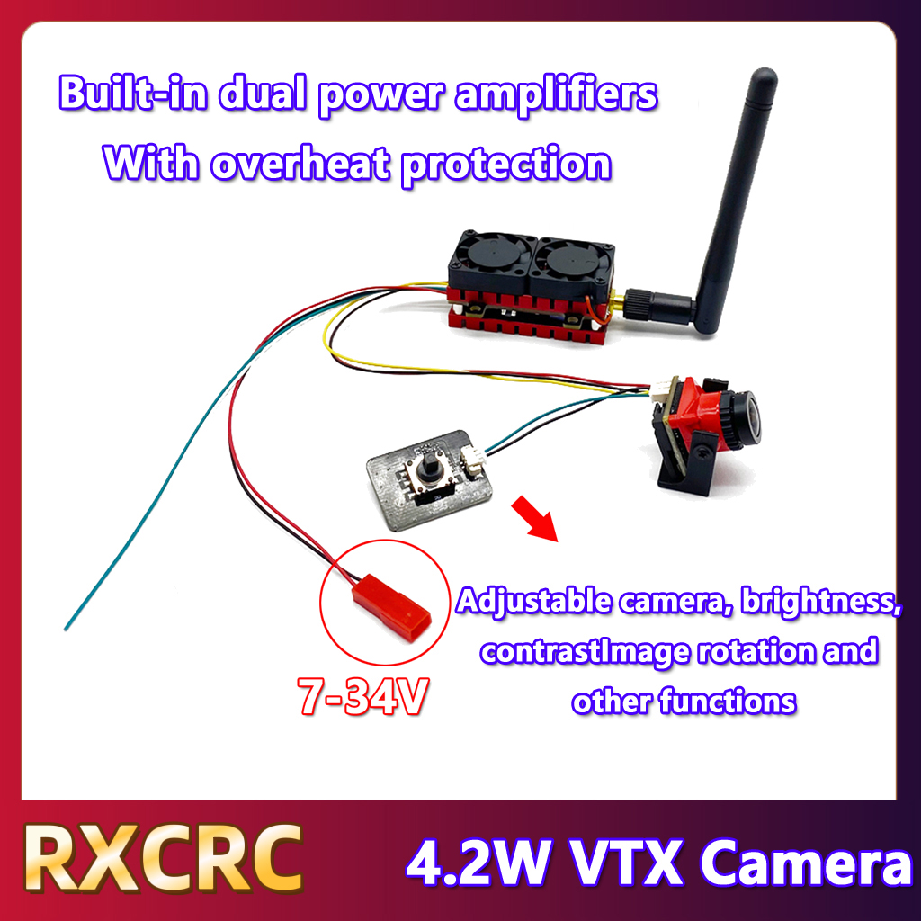 RXCRC 5.8G 48CH 4.2W Yüksek Gü - Fpv Drone Transmitter incelemesi ve fiyatı