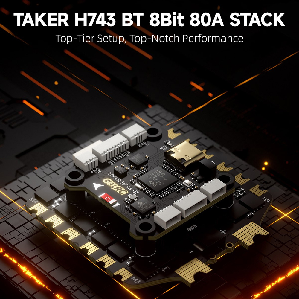 GEPRC TAKER H743 BT 8Bit 80A S - Fpv Drone Esc incelemesi ve fiyatı