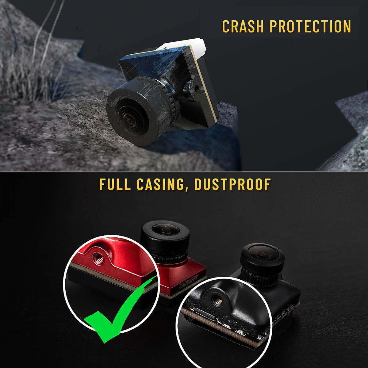CADDX Mikro FPV Kamera Ratel 2 - Fpv Drone Camera incelemesi ve fiyatı