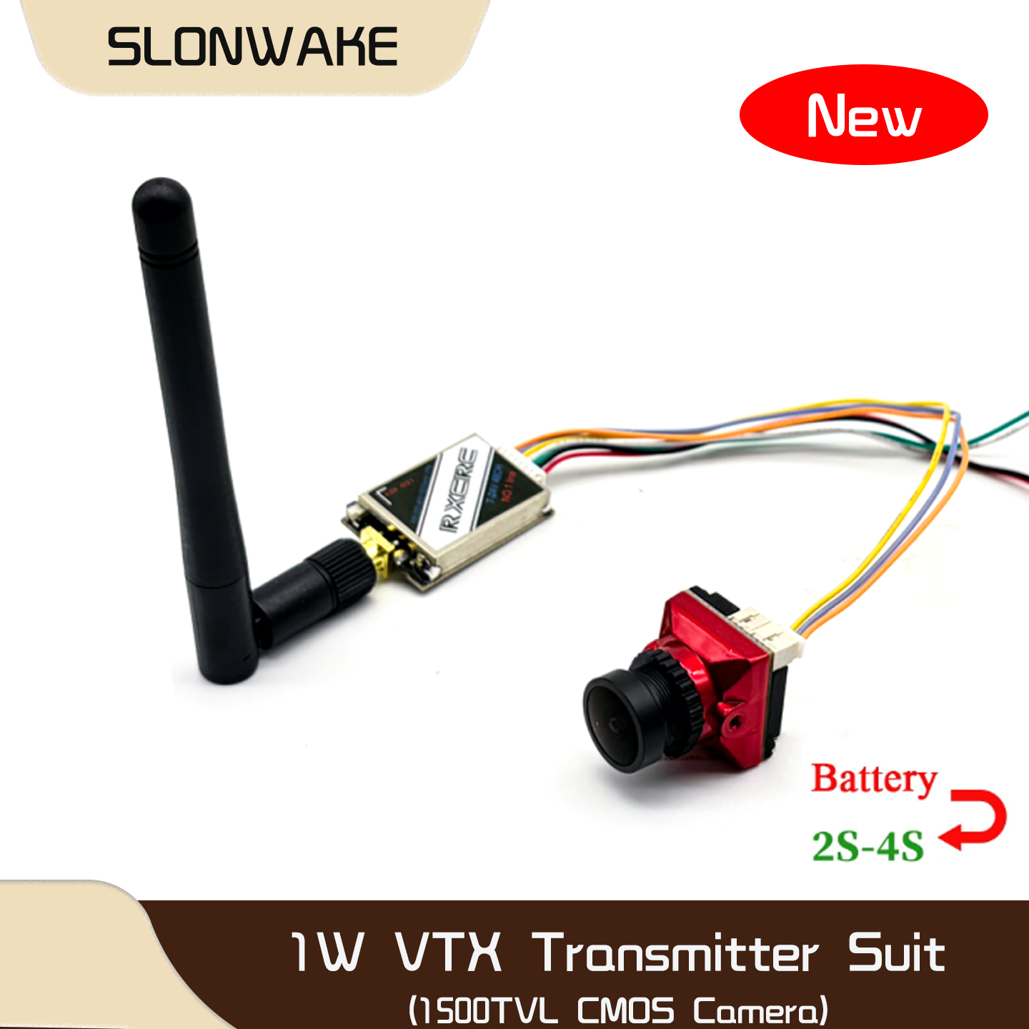 SLONWAKE 5.8G 48CH 1W VTX 100/ - Fpv Drone Frame incelemesi ve fiyatı