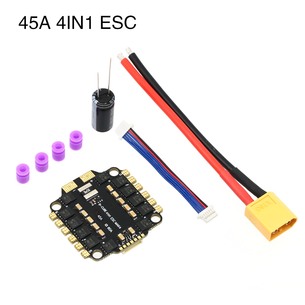 UAngel 4IN1 45A 60A ESC BLHELI - Fpv Drone Esc incelemesi ve fiyatı