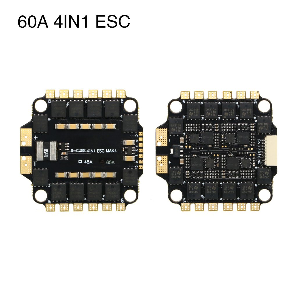 UAngel 4IN1 45A 60A ESC BLHELI - Fpv Drone Esc incelemesi ve fiyatı