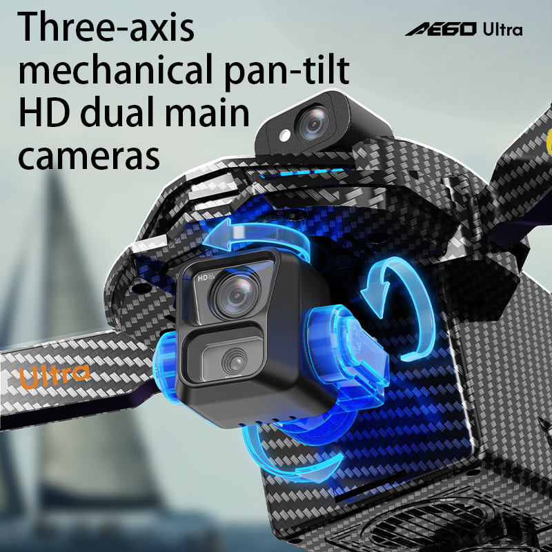 AE60 GPS Drone Profesyonel 8K  - Fpv Drone Charger incelemesi ve fiyatı