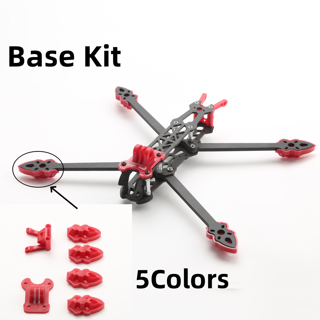 Mark4 5 inç / 7 inç FPV Çerçev - Fpv Drone Tool Kit incelemesi ve fiyatı